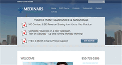 Desktop Screenshot of medinars.com